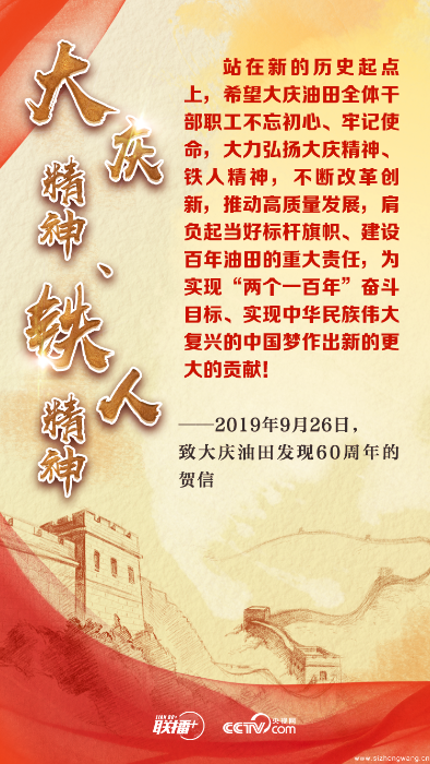 2019年9月26日，习近平致大庆油田发现60周年的贺信_UUID22350